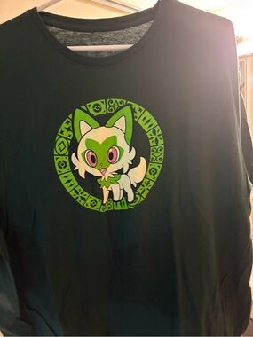 Pokemon 3X Sprigatito Tee